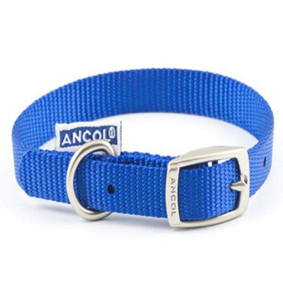 Ancol Heritage 310240 Nylon Dog Collar 40 Cm Blue from B&Q