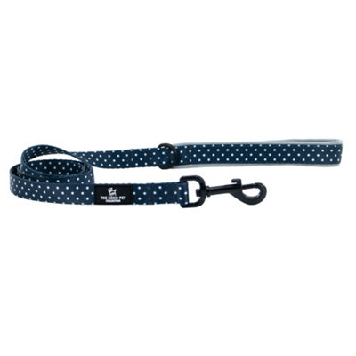 Ancol Polka Dot Patterned Dog Lead Secure Fit Comfortable Padded Grip Sturdy Pet Puppy Leash from B&Q