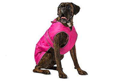 Ancol Pink Muddy Paws All Weather Stormguard Coat ( Length 70Cm, Up To 98Cm Girth) Extra Large