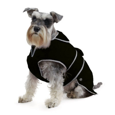 Ancol Muddy Paws All Weather Stormguard Coat . Black. Size Medium ( Length 40CmUp To 65Cm Girth) from B&Q