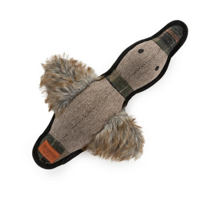 Ancol Heritage Collection Tweed Duck Dog Toy from B&Q