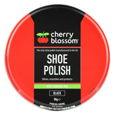 Large Cherry Blossom Boot Polish - 80g Tin - Image 4