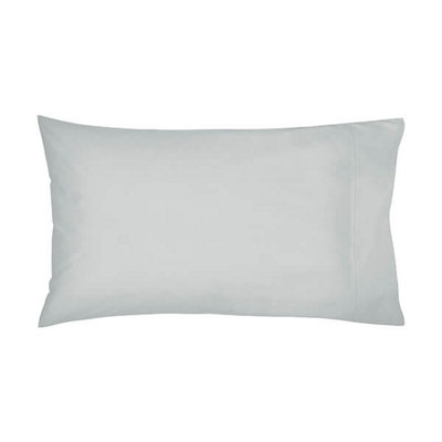 Bedeck Of Belfast 300 Thread Count Standard Pillowcase Silver from B&Q