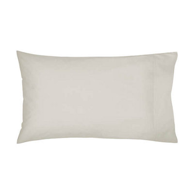 Bedeck Of Belfast 300 Thread Count Standard Pillowcase Linen from B&Q