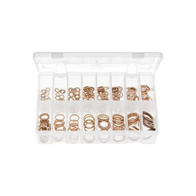 Mehr Copper Sealing Washers Metric Din 7603A Box Of 250 Pieces from B&Q