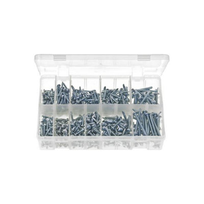 Mehr Self-Drilling Screws Pan Phillips Box Of 500 Pieces from B&Q