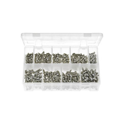 Mehr Self-Tappers A2 S/s Pan Pozi Box Of 450 Pieces from B&Q