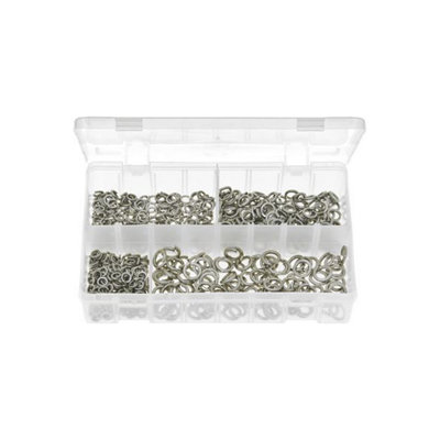 Mehr Stainless Steel Spring Washers Metric Din 7980 Box Of 650 Pieces from B&Q