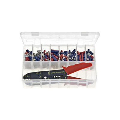 B&Q -  Terminals Insulated With Pliers Box Of 206 Pieces