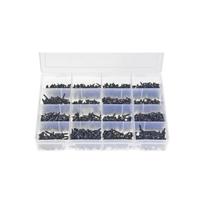 Mehr Self-Tappers Black Flanged Pozi Box Of 1,250 Pieces from B&Q