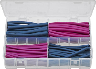 Mehr Heat Shrink Tubing 100 mm Black & Red Box Of 100 Pieces from B&Q