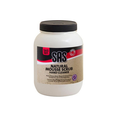 Mehr Natural Mousse Scrub Hand Cleaner 3 Ltr Sas501 Qty 6 Sas
