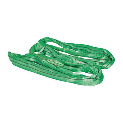 Mehr Endless Rnd Sling 50mm X 2M 2,000Kg Grn Ac4220 Qty 1 Warrior from B&Q