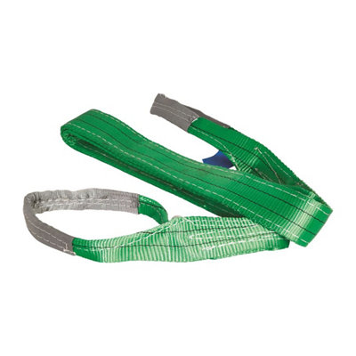 Mehr Duplex Flat Sling 60mm X 4M 2,000Kg Grn Ac3240 Qty 1 Warrior from B&Q