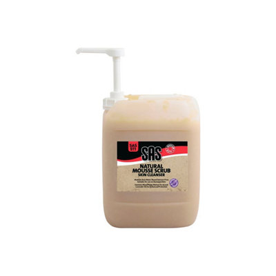 Mehr Natural Mousse Scrub Hand Cleaner 10 Ltr Sas511 Qty 1 Sas