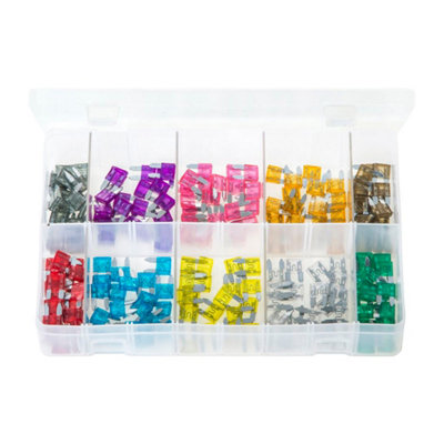 Mehr Blade Fuses Mini Box Of 200 Pieces from B&Q