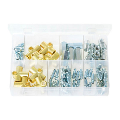 Mehr Brake Tubing Connectors & Bleed Screws Box Of 63 Pieces from B&Q