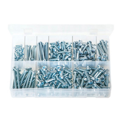 Mehr Machine (Body) Screws Pan Pozi Metric Box Of 290 Pieces from B&Q