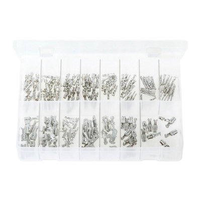 B&Q -  Terminals (Non-Insulated) Box Of 150 Pieces