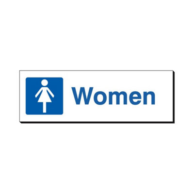 Mehr Women 120 X 360mm Sign Ssb321 Qty 1 from B&Q