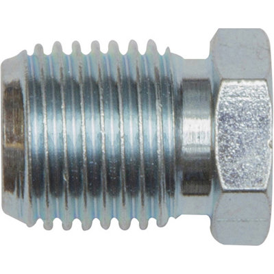 Mehr Brake Nut Connect 1/2" Unf X 20 TpiL: 18 mm Pack Of 50 from B&Q