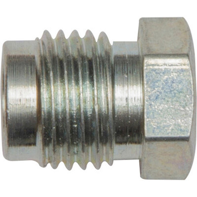 Mehr Brake Nut Connect 1/2" Unf X 20 TpiL: 17 mm Pack Of 25 from B&Q