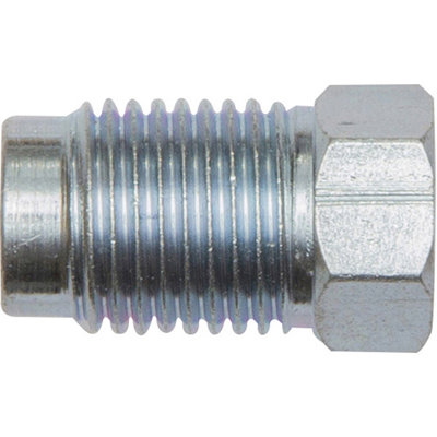 Mehr Brake Nut Connectors M10 X 1L: 18 mm Pack Of 50 from B&Q