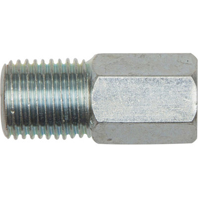 Mehr Brake Nut Connectors M10 X 1L: 24 mm Pack Of 50 from B&Q