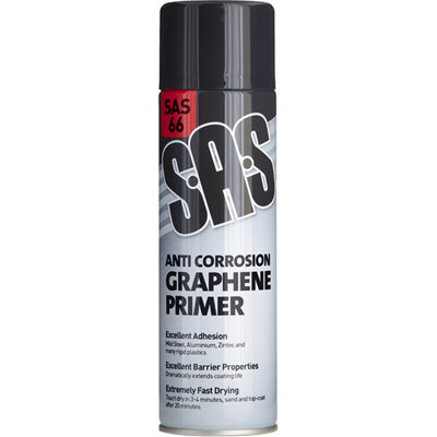 Mehr Anti Corrosion Graphene Primer 500Ml Sas66 Qty 6 Sas from B&Q