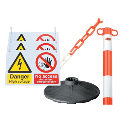 Mehr Ev SignPosts & Chain Kit Bundle Evkit4 Qty 1 Kit from B&Q