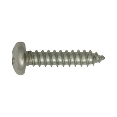 Mehr Screws Pan Pozi 10 X 1 1/2" (4.8 X 38mm) Pack Of 200 from B&Q