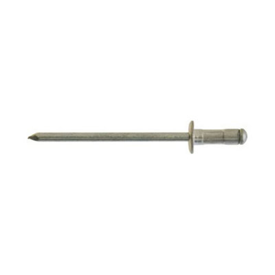 Mehr Multigrip Rivet 4.8 X 10mm Standard Flange Pr105 Pack Of 500 from B&Q