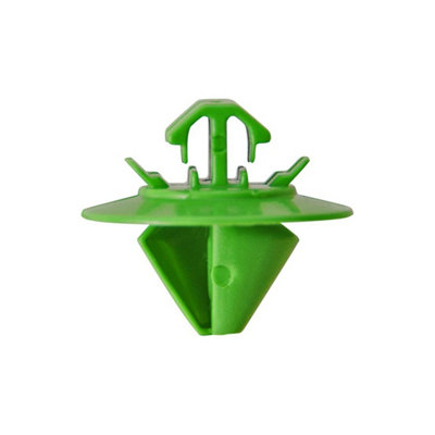 Mehr Moulding Clip Green Suit Citroen Fix266 Pack Of 50