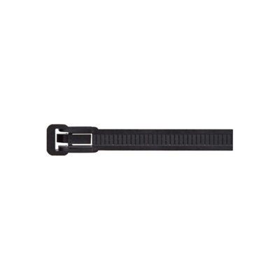 Mehr Cable Ties Black Rel 250X7.5mm Pack Of 100 Hellermann Tyton from B&Q