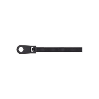 Mehr Cable Ties Black T50Mr 215X4.6mm Pack Of 100 Hellermann Tyton from B&Q