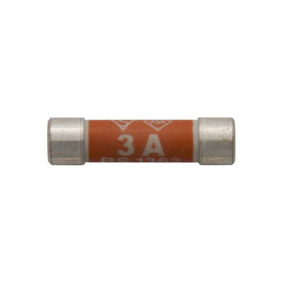 Mehr Domestic Fuses 3A Bs.1362 Pack Of 50 from B&Q