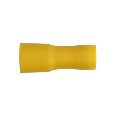 Mehr Terminals Yellow Full-Ins Fem 6.3mm Pack Of 100 from B&Q