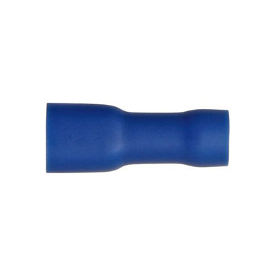 Mehr Terminals Blue Full-Ins Female 4.8mm Pack Of 100 from B&Q