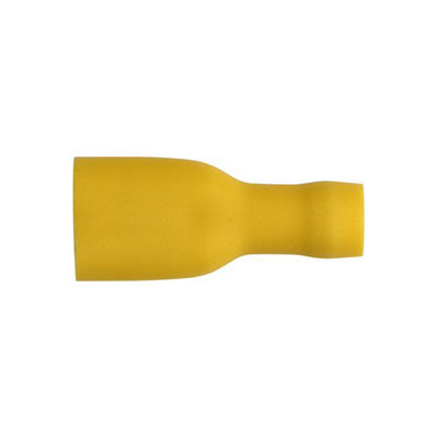 Mehr Terminals Yellow Full-Ins Fem 9.5mm Pack Of 100 from B&Q