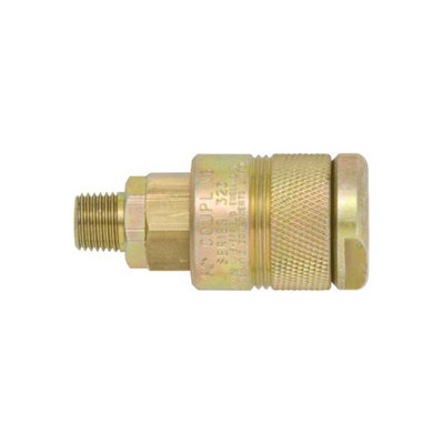 Mehr 60 Series Couplings 3/8 Bsp Male Al264 Qty 1 from B&Q