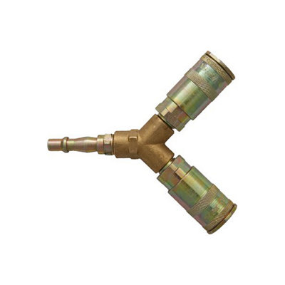 Mehr Vertex Twin Coupling Al41 Qty 1 from B&Q