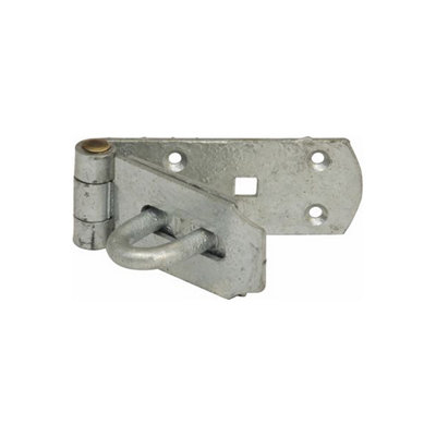 Mehr Hasp And Staple Galvanised 20Cm 8" Pad7 Qty 1 from B&Q