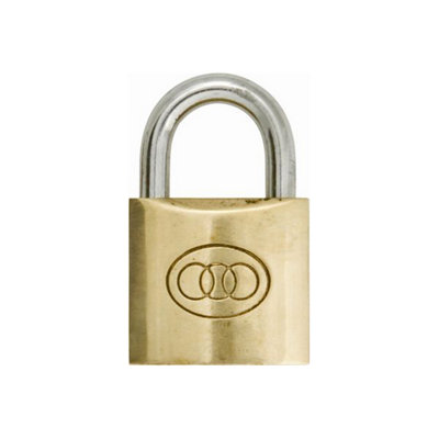 Mehr Padlocks Brass 38mm Keyed-Alike Pad138 Pack Of 6 from B&Q