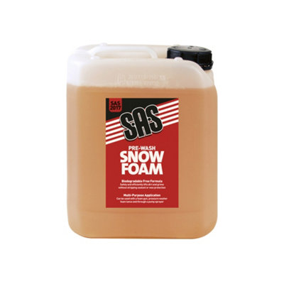 Mehr Pre Wash Snow Foam 5L Biodegradable Formula Safe Dirt Lift Multi Purpose Application Qty 1 from B&Q
