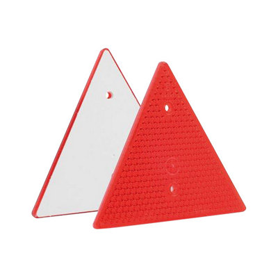 Mehr Reflective Triangle Red Ref1 Qty 10 from B&Q