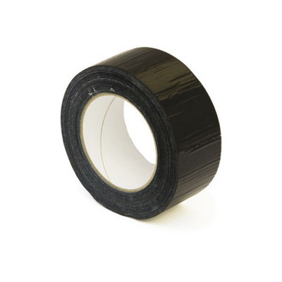 Mehr Gaffer Tape 50mm X 50MBlack Tape8 Qty 2 Rolls from B&Q