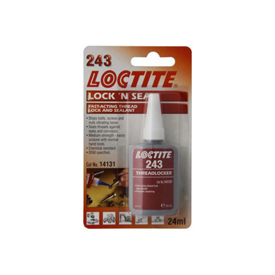 Mehr 243 Lock 'n Seal 24Ml Bottle Vc941 Qty 1 Loctite from B&Q
