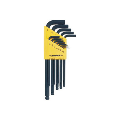 Mehr Hex Key Set Ball/hex Imperial Tl346 Qty 1 Set from B&Q
