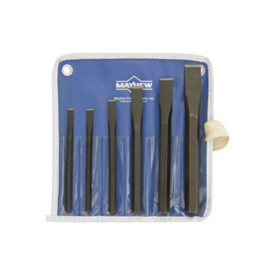 Mehr Cold Chisel Standard Set 6-Pce Tn7001K Qty 1 Set Mayhew from B&Q