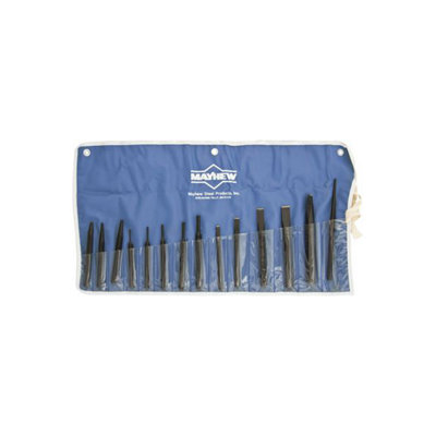 Mehr Punch & Chisel Set 14-Pce Tn7014K Qty 1 Set Mayhew from B&Q